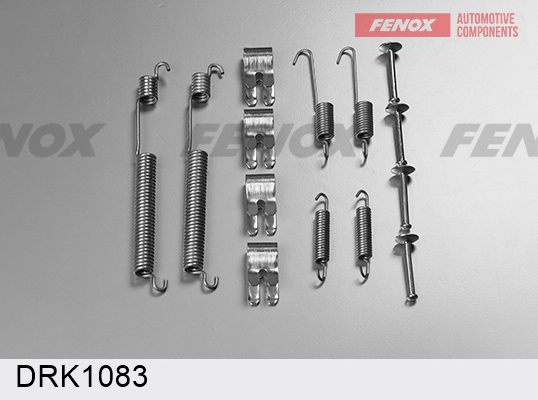 FENOX Комплект монтажный тормозных колодок DRK1083 VAG 6RU698545A EAN:4041042537891