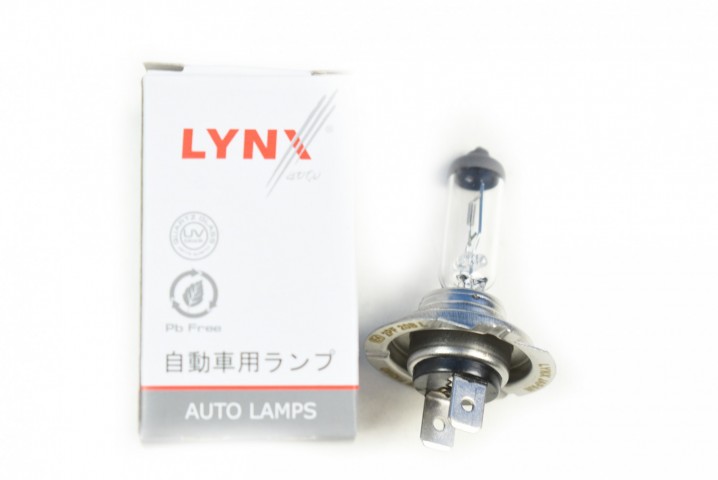 LYNXAUTO  Лампа накаливания 12V H7 55W PX26D OE:12972R  L10755 EAN:4905601008805