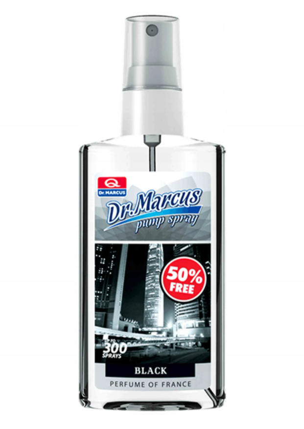 Ароматизатор Dr. Marcus Pump Spray пластиковый флакон 75 мл BLACK 472 EAN: 5900950769819