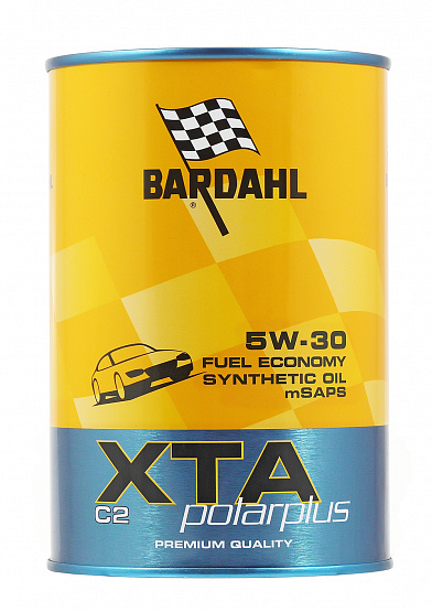 Bardahl XTA FUEL ECONOMY 5W-30  A5/B5/C2 CF/SN 1л Синтетическое моторное масло  301040 