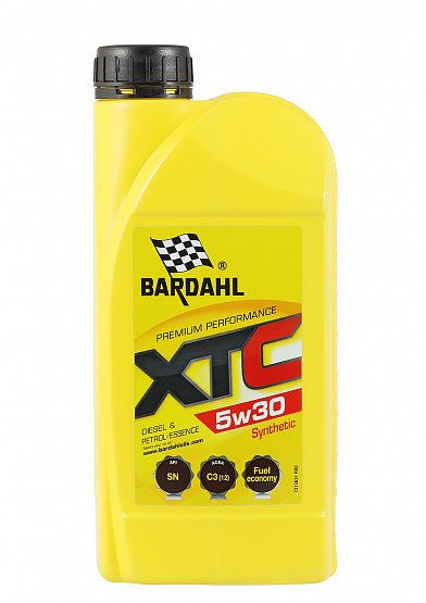 Bardahl XTC 5W-30 C3 SN 1л Синтетическое моторное масло  36311 