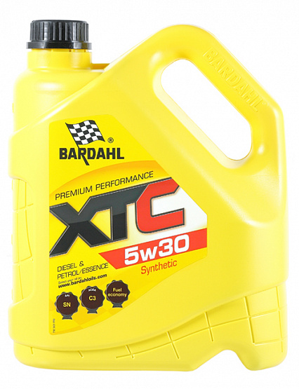 Bardahl XTC 5W-30 C3 SN 4л Синтетическое моторное масло   36312  