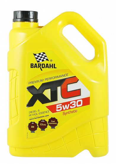 Bardahl XTC 5W-30 C3 SN 5л Синтетическое моторное масло  36313   