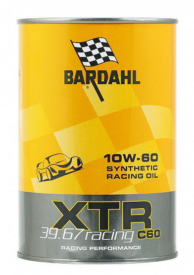 Bardahl XTR 39.67 RACING C60 10W-60 1л Синтетическое моторное масло 327039 