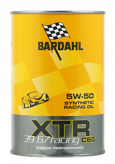 Bardahl XTR 39.67 RACING C60 5W-50 1л Синтетическое моторное масло 306039 