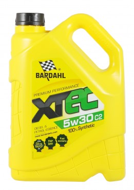 Bardahl XTEC 5w-30 C2 CF/SN 5л Синтетическое моторное масло 36533