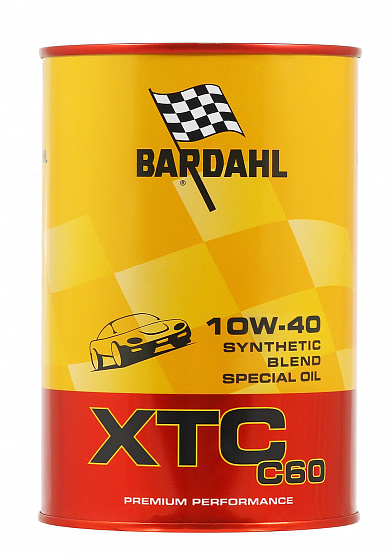 Bardahl  XTC C60 10W-40 A3/B4 SL/CF 1л Синтетическое моторное масло 326040 