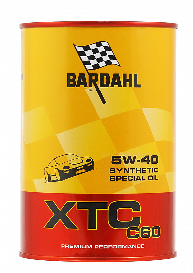 Bardahl XTC C60 5W-40 A3/B4 SN/CF 1л Синтетическое моторное масло 334040