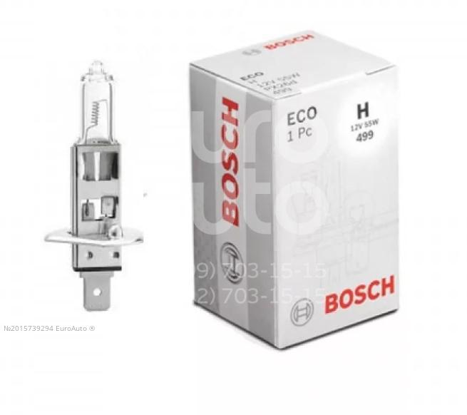 BOSCH Лампа накаливания ECO H1 12V 55W P14,5s 1987302801