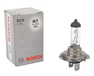 Bosch Лампа накаливания H7 (PX26d) 12V 55W 1987302804 EAN: 4047025321365