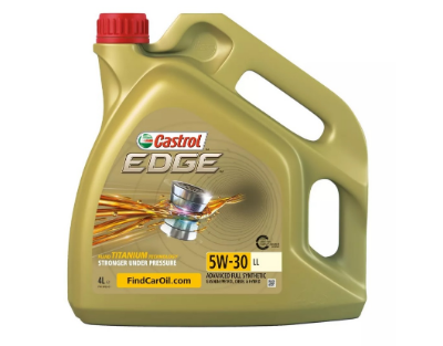 CASTROL EDGE 5W-30 LL C3 4л Синтетическое моторное масло 15669A