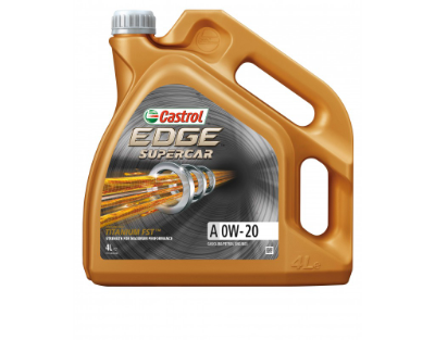 CASTROL EDGE SUPERCAR A 0W-20 SN GF-5   4л Синтетическое моторное масло 15AC99