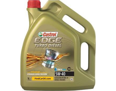 CASTROL EDGE TURBO DIESEL 5W-40 C3 SN/CF 5л Синтетическое моторное масло 1535BD