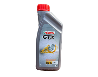 CASTROL GTX 5W-40 A3/B3/B4 SM/CF 1л Синтетическое моторное масло 15DF37