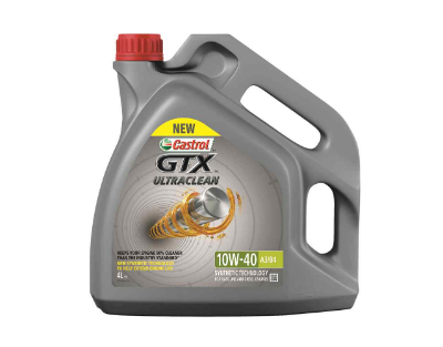 Castrоl GTX ULTRACLEAN 10W-40 A3/B3/B4 SN 4л Полусинтетическое моторное масло 15A4E0