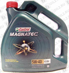 CASTROL MAGNATEC 5W-40 A3/B4 CF/SN 4 л Синтетическое моторное масло 15C9E0