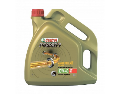 CASTROL POWER 1 4T 10W-40 SL 4л Полусинтетическое моторное масло 15043F 