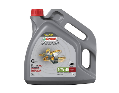 CASTROL VECTON 10W-40 E4/E7 Cl-4 4л Полусинтетическое моторное масло 15B695 