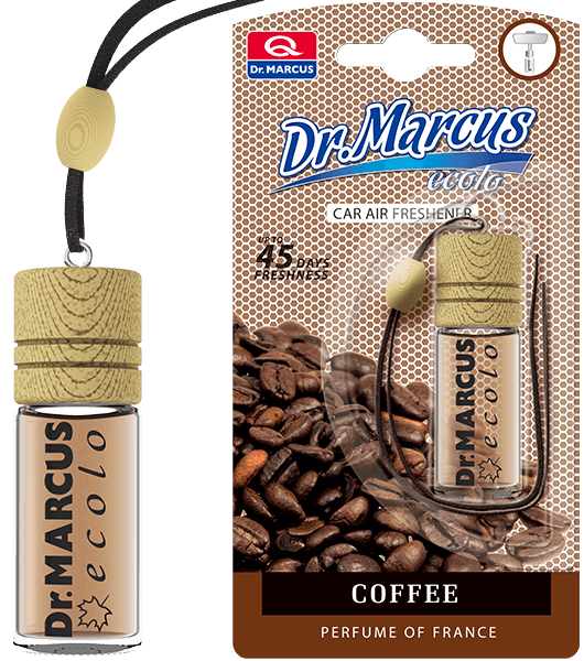 Dr. Marcus Ecolo Ароматизатор Coffee Кофе стеклянный флакон с деревянной крышкой 4,5 мл 342 EAN: 5900950766986