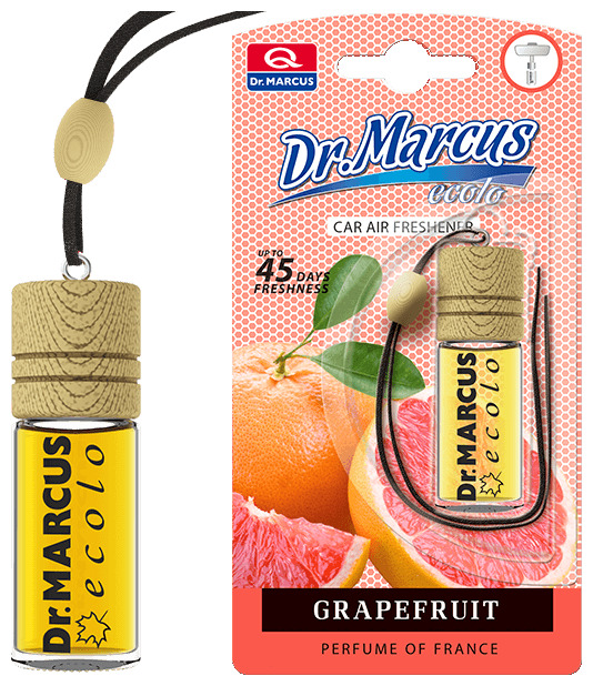 Dr. Marcus Ecolo Ароматизатор Grapefruit Грейпфрут стеклянный флакон с деревянной крышкой 4,5 мл 229 EAN: 5900950764265