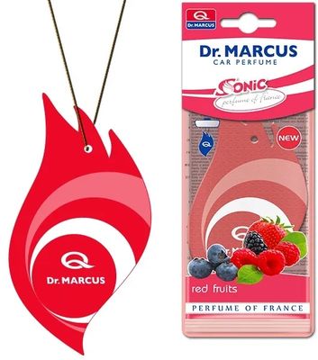 Dr. marcus Sonic Ароматизатор Red Fruits Красные Фрукты подвесной 368 EAN: 5900950767631