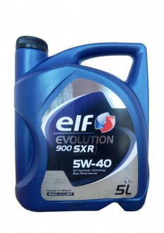 ELF EVOLUTION 900 SXR 5W-40 A3/B4 SN/CF 5л Синтетическое моторное масло 194877 