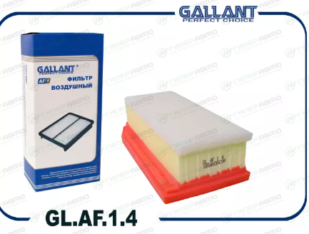 GALLANT Фильтр воздушный LADA Vesta, X-Ray, RENAULT Duster, Arkana, Kap  GLAF14 OE:165460509R,165467674R  EAN:GL.AF.1.4