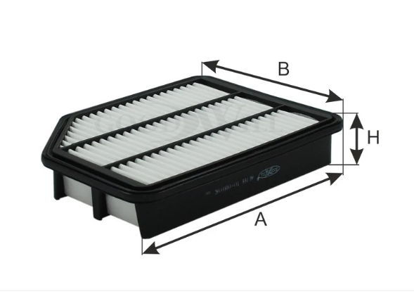 GOODWILL Фильтр воздушный CHERY TIGGO 3 (T11/T11FL) AG769 OEM:T111109111AC EAN:5094632809860