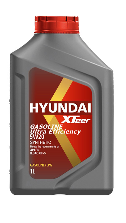 HYUNDAI XTeer Gasoline Ultra Efficiency 5W-20 GF-6A 1л Синтетическое моторное масло 1011013