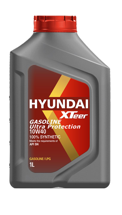 HYUNDAI XTeer Gasoline Ultra Protection 10W-40 SN/SN-Plus/SP 1л Синтетическое моторное масло 1011019