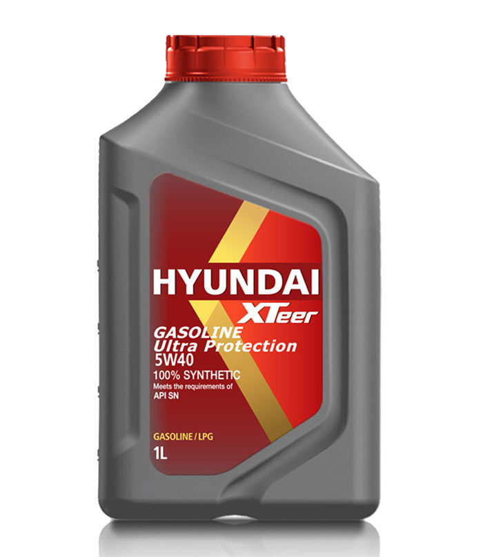 HYUNDAI XTeer Gasoline Ultra Protection 5W-40 SN/SP/SN-Plus 1л Синтетическое моторное масло  1011126