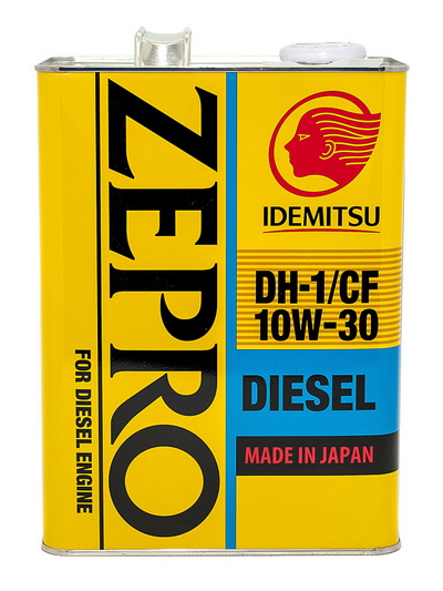 IDEMITSU ZEPRO DIESEL 10W-30 CF 4л Минеральное моторное масло  2862004  