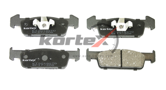 Kortex KT2018STD Колодки тормозные дисковые передние Renault Logan II OE: 410602396R GBD2018 EAN: KT2018STD