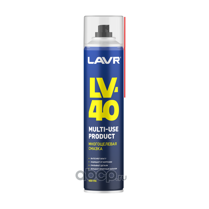 LAVR Смазка аэрозоль LAVR LV-40 Multipurpose grease многоцелевая 400 мл Ln1485