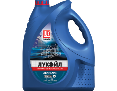 LUKOIL АВАНГАРД 20W-50 CF-4/SG 5л Минеральное моторное масло 157673 