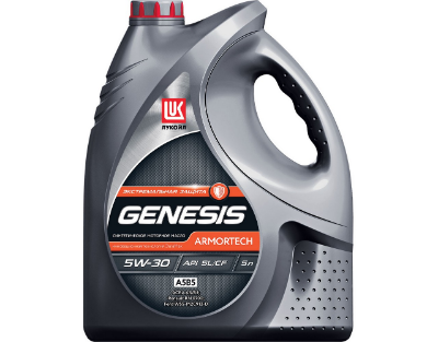 LUKOIL GENESIS ARMORTECH 5W-30 A5/B5 A1/B1 SL/CF 5л Синтетическое моторное масло 1607015 