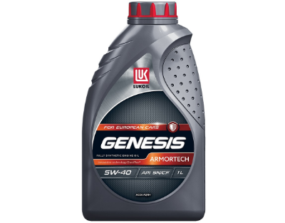 LUKOIL GENESIS ARMORTECH 5W-40 SN 1л Синтетическое моторное масло 3148670