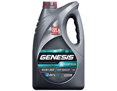 LUKOIL GENESIS ARMORTECH DIESEL 5W-30 C2/C3 SN/CF 4л Синтетическое моторное масло 3149855