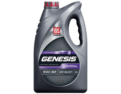 LUKOIL GENESIS UNIVERSAL 5W-30 A5/B5/A1/B1 SL 4л Полусинтетическое моторное масло 3148621