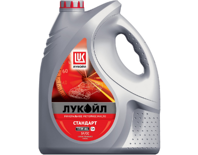 LUKOIL СТАНДАРТ 15W-40 SF/CC 5л Минеральное моторное масло 19436 