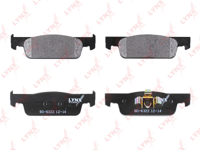 LYNXAUTO Колодки тормозные передние к-кт BD6322 OE:410602581R EAN:4905601077306