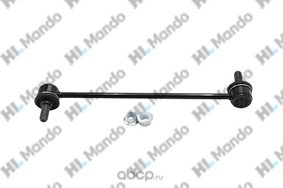 MANDO Тяга/стойка переднего стабилизатора L=R HYUNDAI Solaris 2010->/KIA Rio III SLK0019  EAN:8809747197736