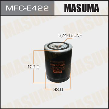 MASUMA Фильтр масляный VAG 80 91-, A4 I-III 95-, A6 I-III 94-, A8 94-, Superb (3U) 01- (2.4-3.0) MFCE422 OE:078115561D EAN:4560116744473