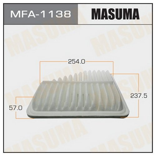 MASUMA Фильтр воздушный MFA1138  OE:1780131120 EAN:4560116760978