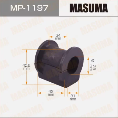 MASUMA Втулка стабилизатора MP1197 OE:71742689 EAN:4560116946549