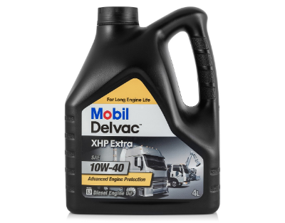 Mobil Delvac XHP Extra 10W-40 E4/E7 CF 4л Синтетическое моторное масло 152657 