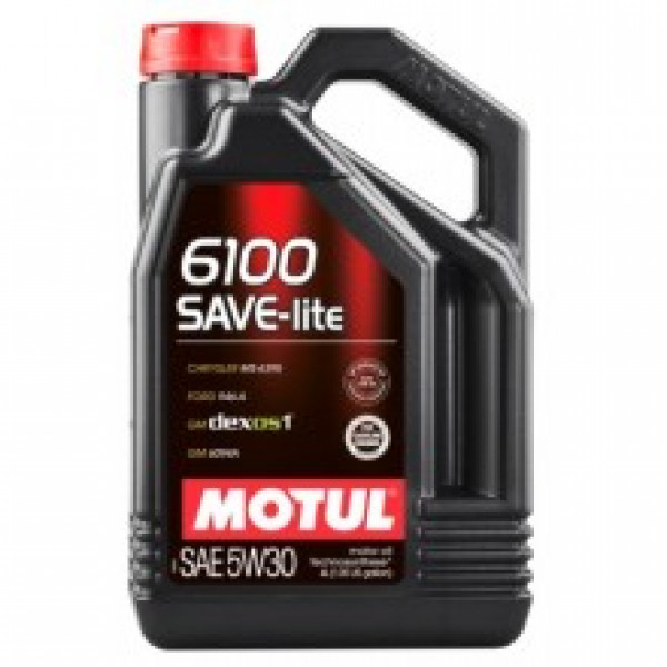 Motul 6100 SAVE-LITE 5W-30 SN GF-5 4л Синтетическое моторное масло 107957