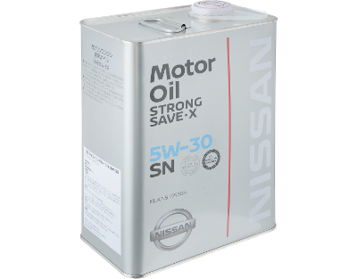 NISSAN STRONG SAVE X 5W-30 SN 4л Синтетическое моторное масло KLAN505304