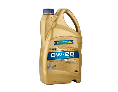 RAVENOL ECS  0W-20 A1/B1 SN/SN-RC GF-5 4л Синтетическое моторное масло 1111102004 