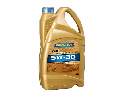 RAVENOL FDS SAE 5W-30 A1/B1/A5/B5 SL/CF  4л Синтетическое моторное масло 4014835795693